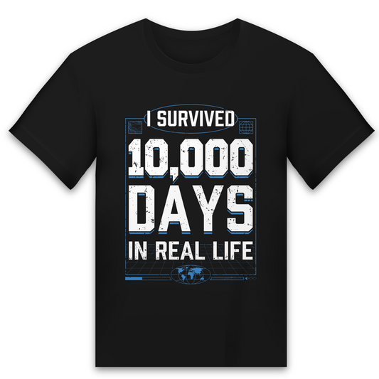 I Survived 10,000 Days T-Shirt