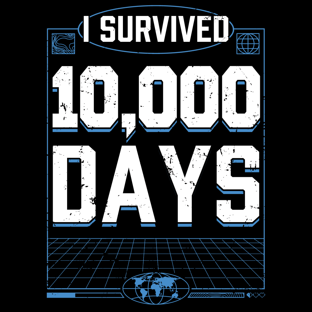 I Survived 10,000 Days T-Shirt