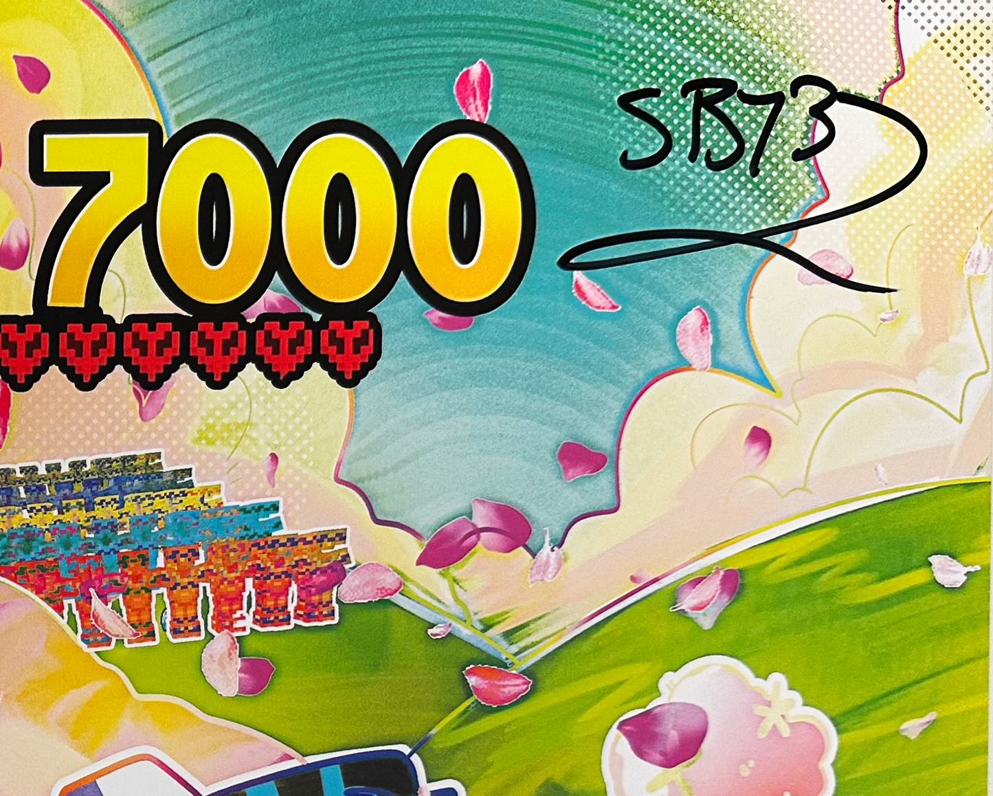 Hand-Signed Limited Edition 7000 Days Poster