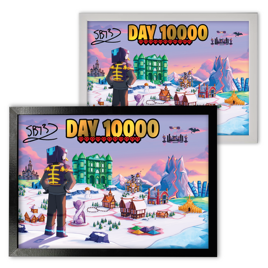 Hand-Signed | Limited Edition Gold Foiled 10,000 Days Poster