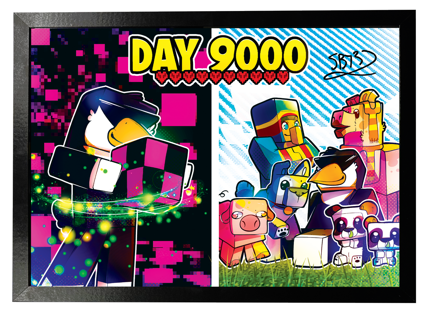 Hand-Signed | Limited Edition 9000 Days Poster