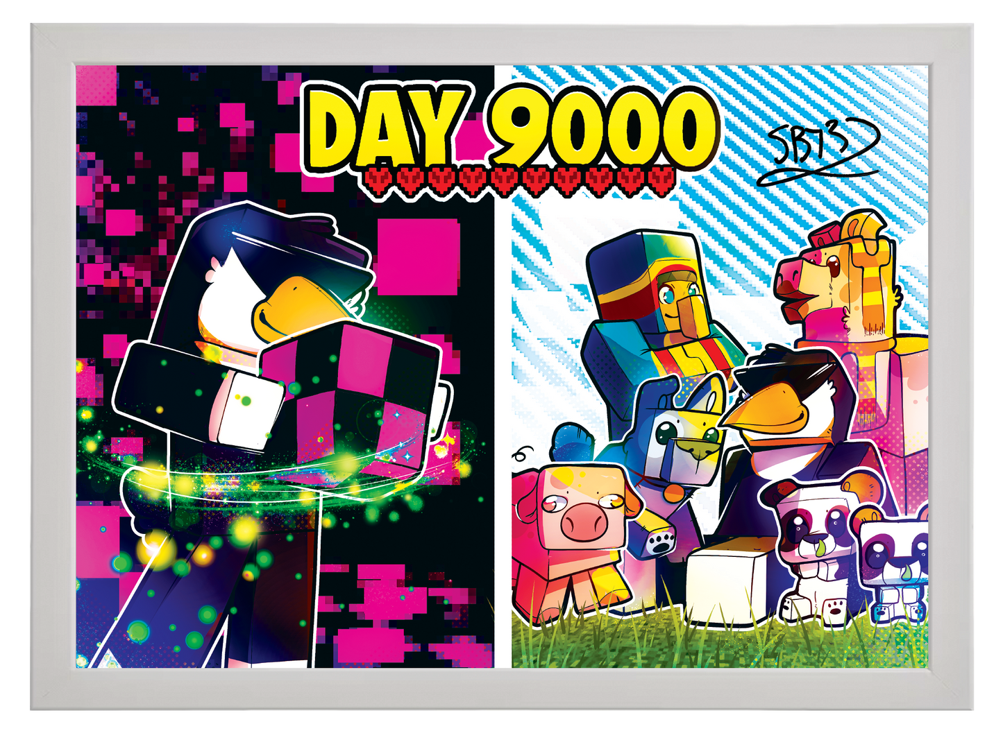 Hand-Signed | Limited Edition 9000 Days Poster