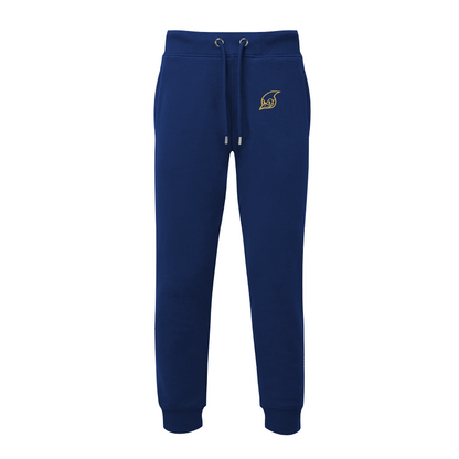 Gold Embroidered SB737 Jogger Pants
